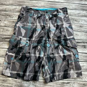 ZeroXposur Youth Kids Boy's Pull-On Swim Trunks Board Shorts L LG Large 14 16